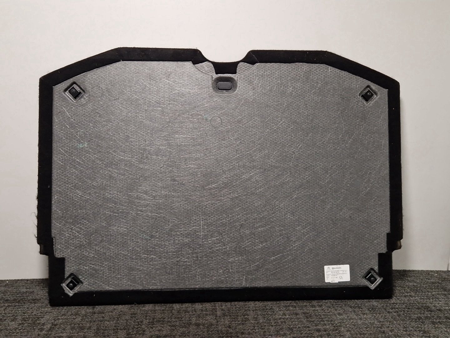Citroen C3 Picasso MK1 FL (MY10) MPV Genuine Rear Trunk Boot Liner 96750861
