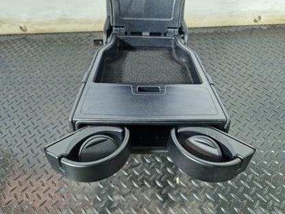 14-21 MERCEDES BENZ C CLASS W205 REAR BLACK LEATHER SEAT BACKREST & ARMREST