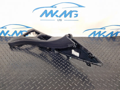 11-18 BMW 6 SERIES F06 GENUINE CENTRE CONSOLE LEATHER TRIM IN BLACK 9197340