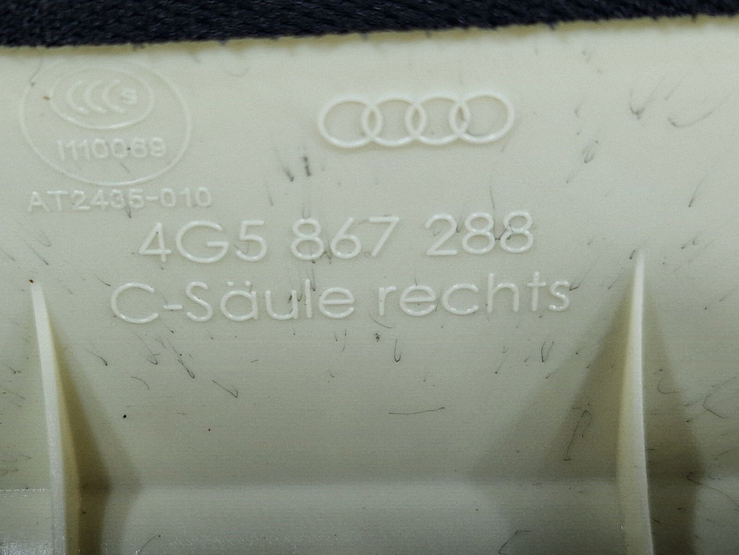 Audi Unknown Part Type 4G5867288