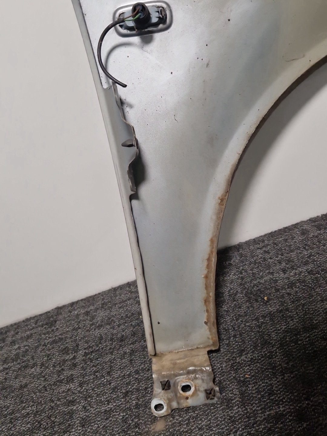Audi A4 B7 Saloon Front Left N/S Passenger Wing Fender Panel in Quartz Grey Metallic Q4/ Y7G