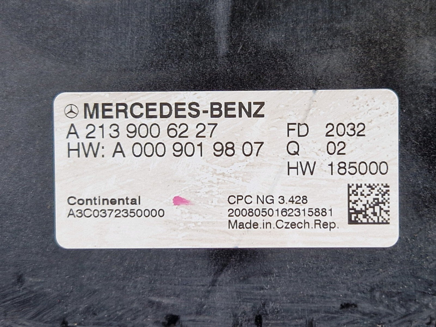 19-ON MERCEDES BENZ CLA C118 1.3 AUTO GENUINE GEARBOX CONTROL UNIT A2139006227