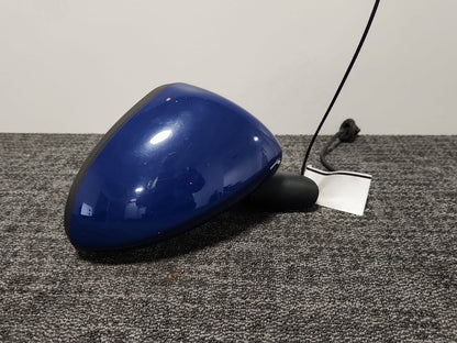 Vauxhall Corsa MK4 Hatchback Front Right Door Wing Mirror in Blue GAN (176)
