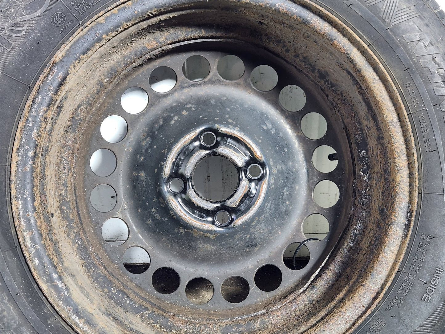 Vauxhall Corsa MK3 (D) (4400) 15" Spare Wheel with Tyre 185/65/15 ~4mm