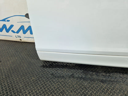 10-15 AUDI Q7 4L GENUINE FRONT LEFT N/S PASSENGER COMPLETE DOOR WHITE S9R