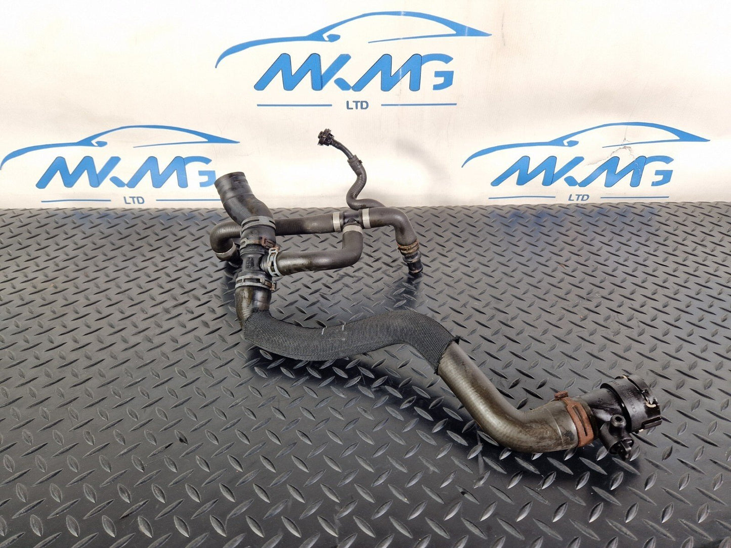 12-18 AUDI A6 C7 GENUINE WATER COOLANT PIPE HOSE 8K0122293F 4G0122055D