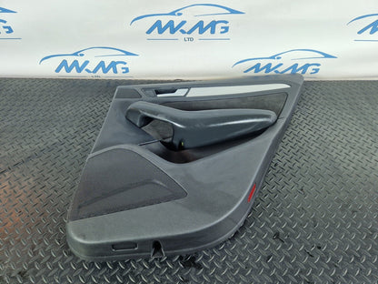 12-17 AUDI Q5 8R OEM REAR RIGHT O/S DOOR CARD PANEL ALCANTARA TRIM 4G2867304B