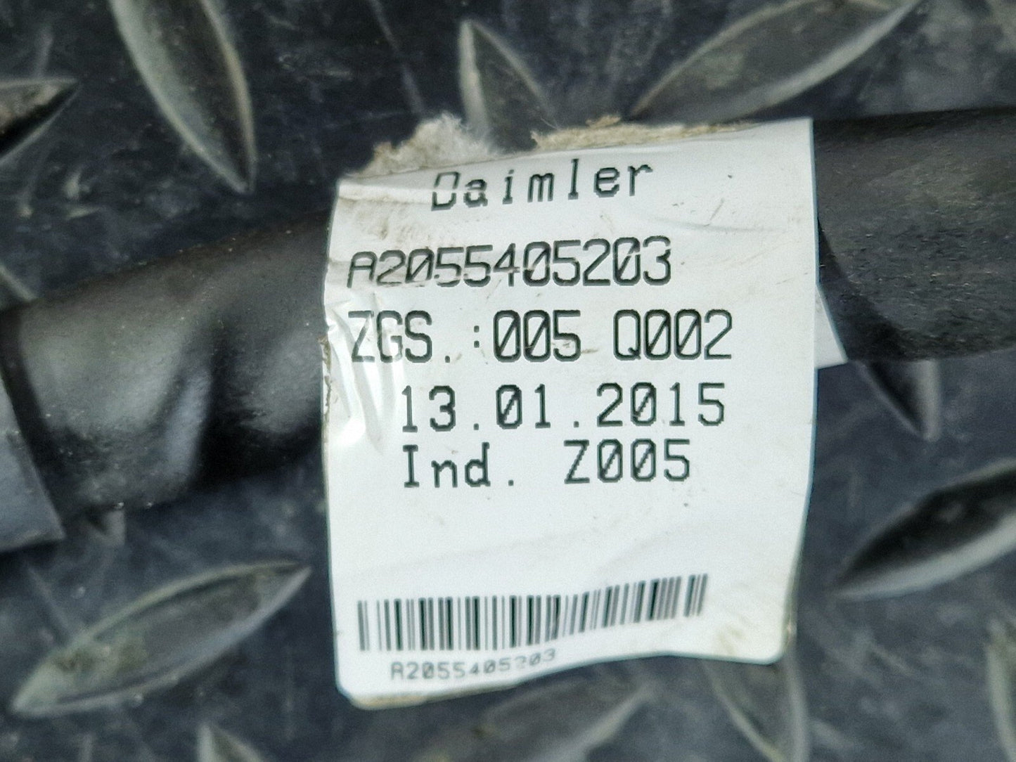 14-21 MERCEDES BENZ C200 W205 GENUINE OEM NEGATIVE BATTERY CABLE A2055405203