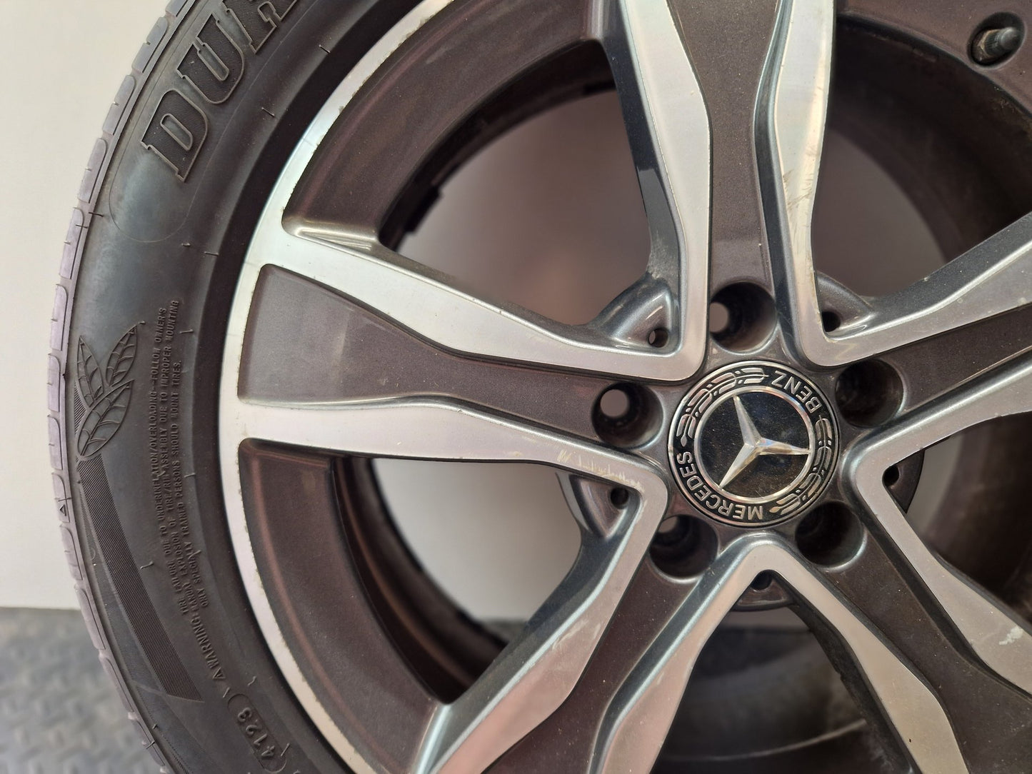 Mercedes-Benz C-Class W205 17" Alloy Wheel with Tyre 225/50/17 ~1mm A2054010800