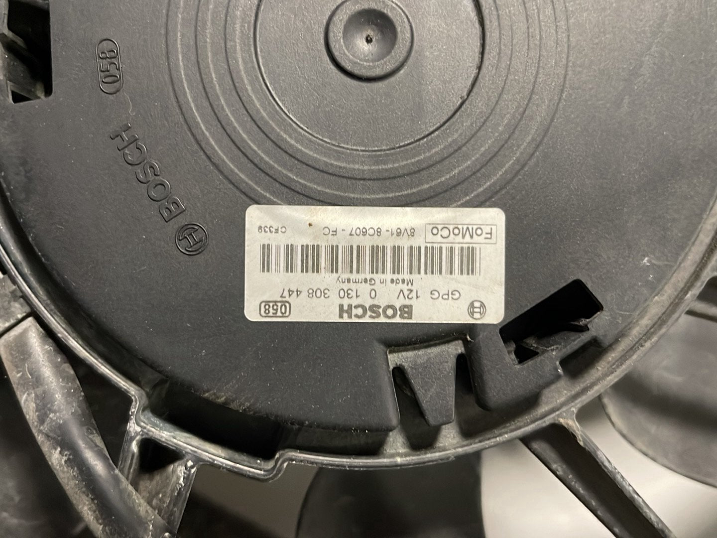 Ford C-Max MK2 (C344) MPV Genuine Radiator Cooling Fan 8V61-8C607-F 1137328567