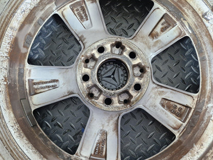 14-21 MERCEDES BENZ C CLASS W205 17INC ALLOY WHEEL & TYRE A2054010800 7Jx17H2
