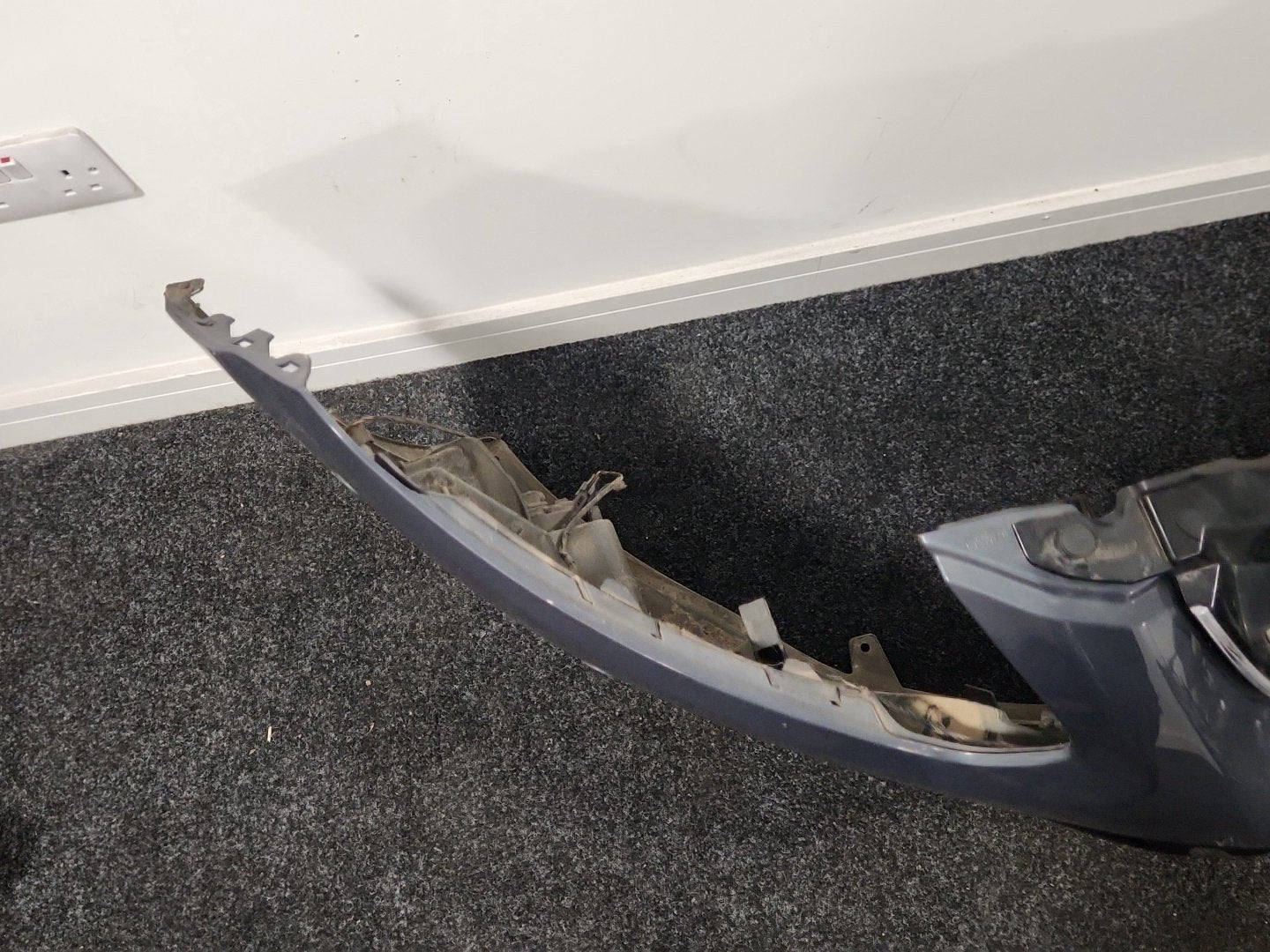 Ford Grand C-Max MK2 (C344) MPV Complete Front Bumper in Blue Midnight Sky