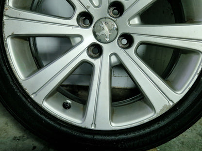 Peugeot 308 MK1 (T7) 17" Alloy Wheel with Tyre 225/45/17 ~4mm 9673707777