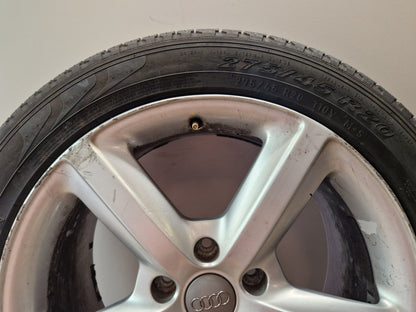 Audi Q7 4L 20" Alloy Wheel with Tyre 275/45/20 ~6mm 4L0601025