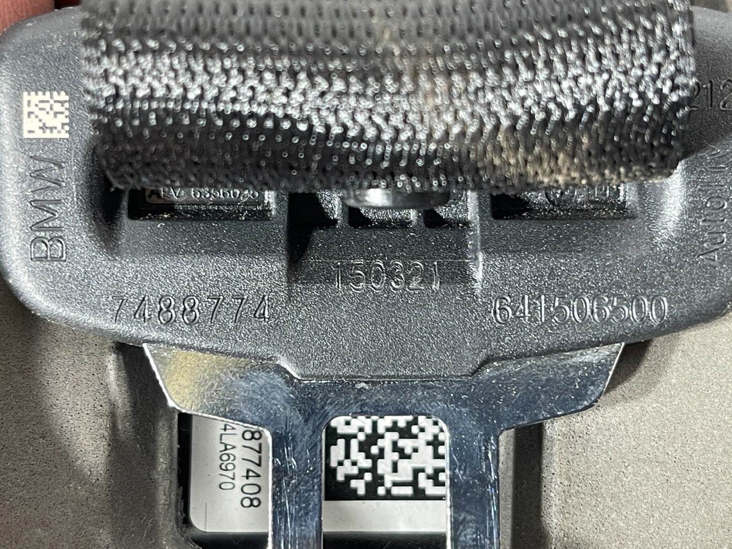 BMW 2 SERIES F44 GRAN COUPE SEAT BELT REAR RIGHT DRIVER SIDE 7488774