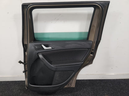 Skoda Yeti MK1- 5L SUV Rear Right O/S Driver Complete Door in Brown 1M/ F8N