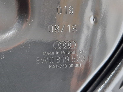 16-24 AUDI A5 F5 GENUINE BULKHEAD FIREWALL PROTECTION SHIELD 8W0819523C