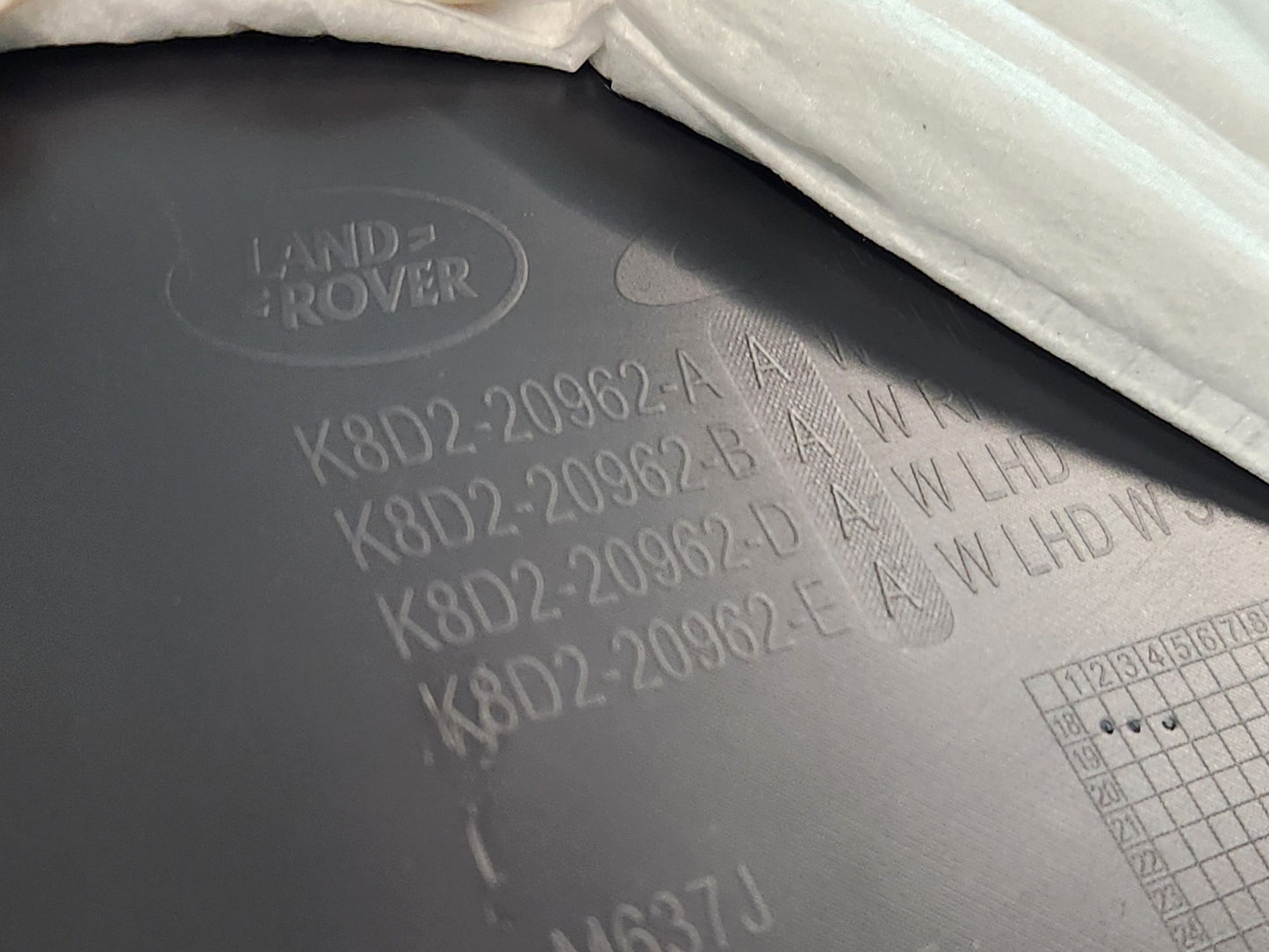 Land Rover Range Rover Evoque L551 Front Right Side Door Card Panel K8D2-24960-A