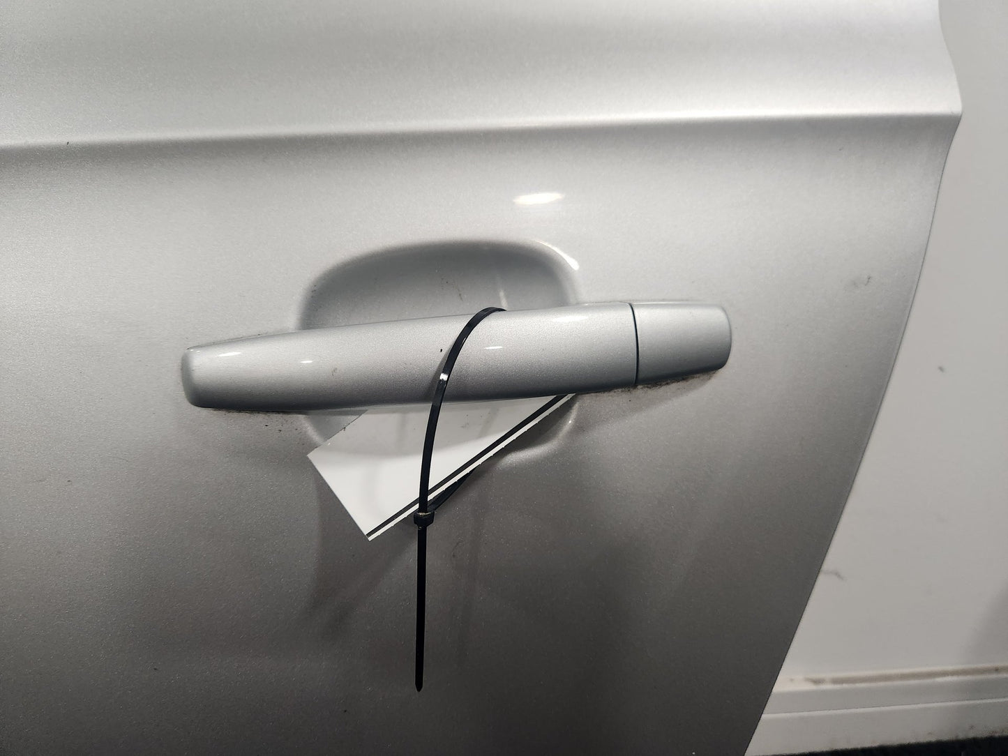Vauxhall Corsa MK4 Hatchback 5dr Rear Left Complete Door in Switchblade Silver