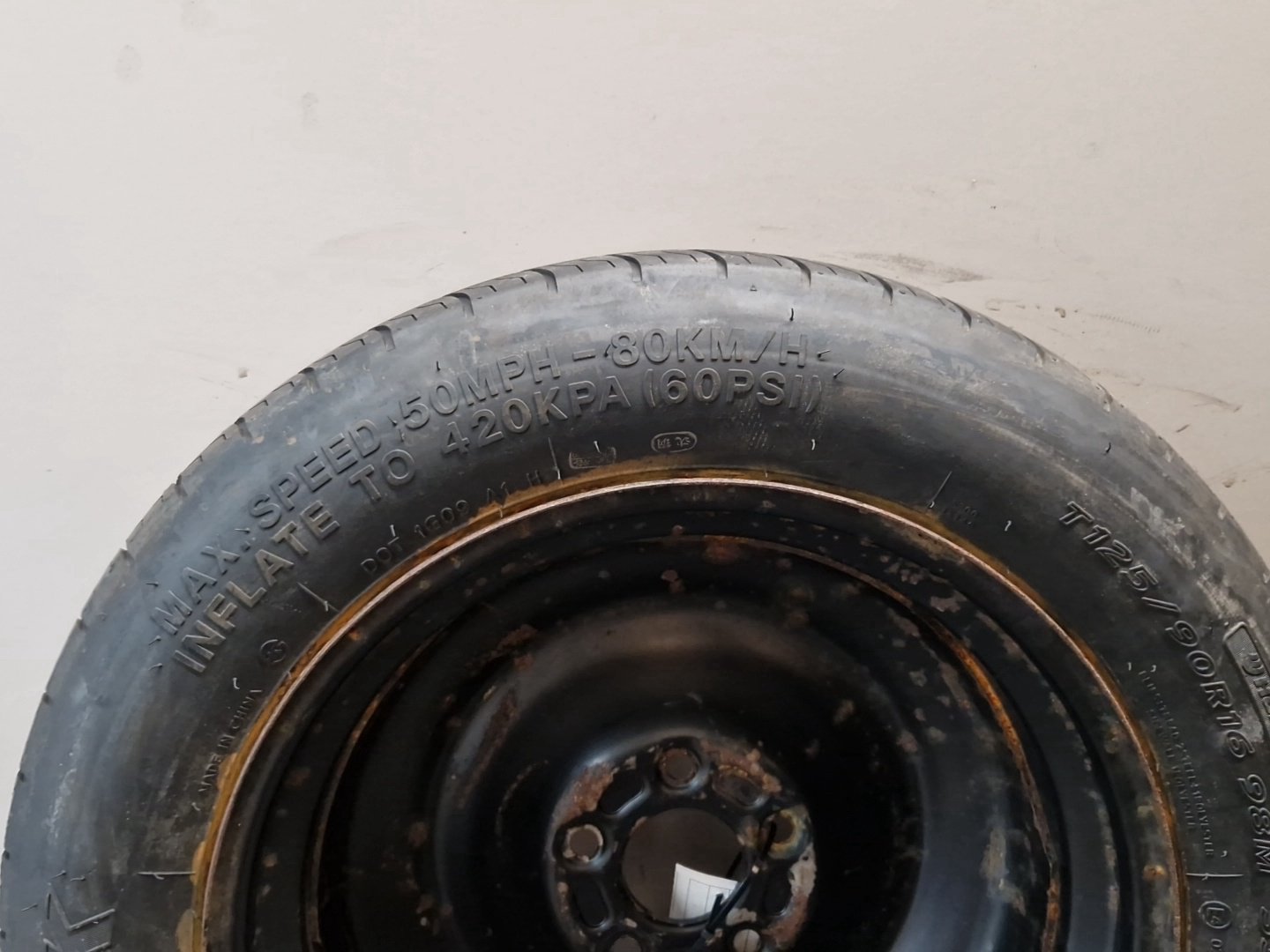 Ford Focus MK3 Estate 16" Spare Wheel with Hankook Tyre 125/90/16