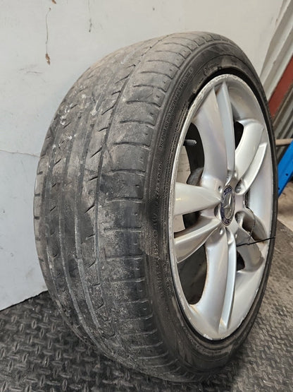 Mercedes CLK-Class C209 17" Alloy Wheel with Tyre 225/45/17 ~3mm A2094014102
