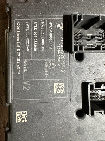 BMW 3 series F30 F31 F32 F36 Body Control Module 9298959