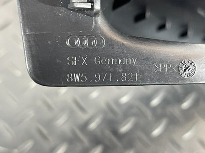 16-19 AUDI A4 B9 SALOON GENUINE REAR LEFT BOOT LID HINGE COVER 8W5971821