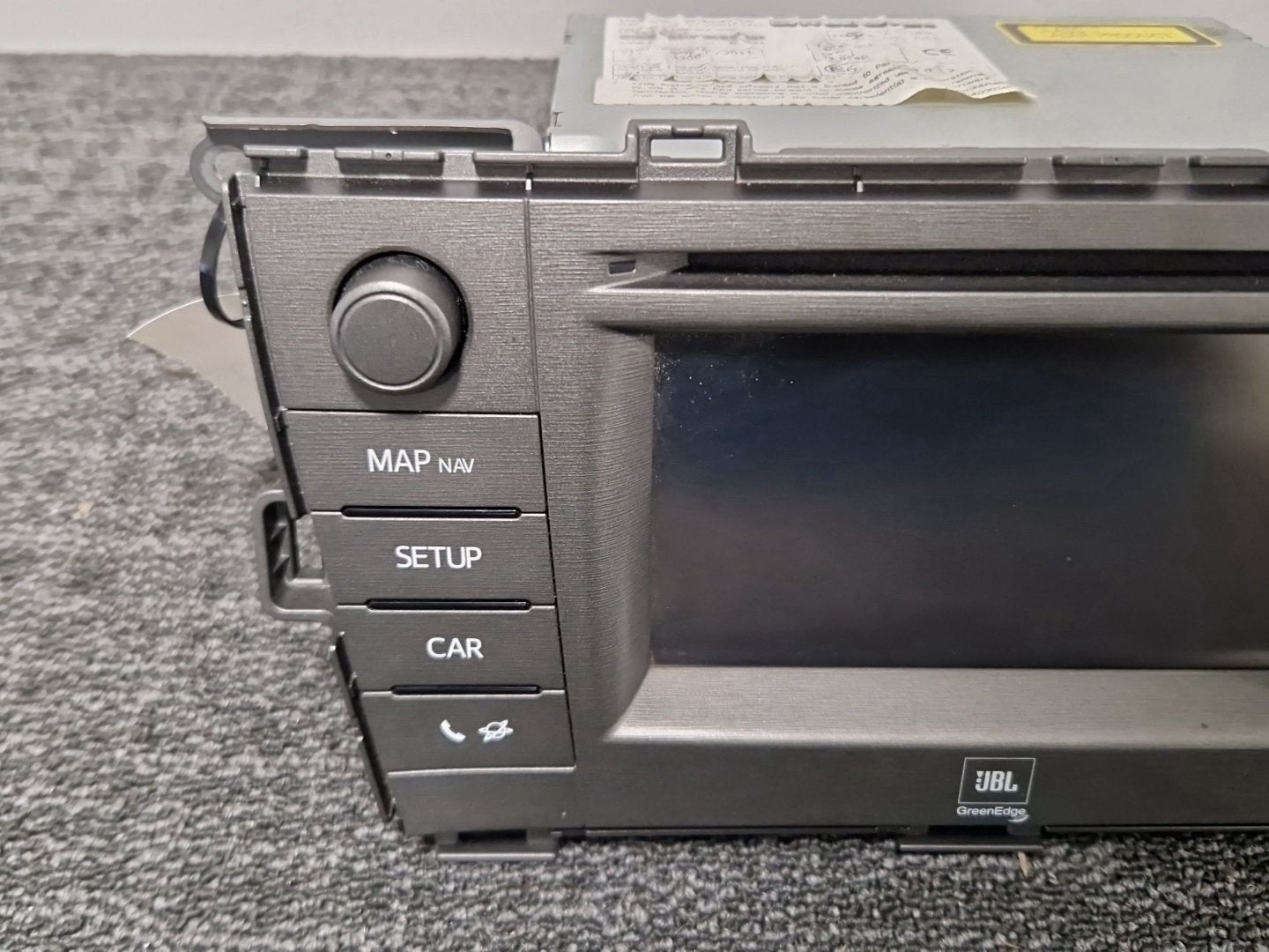 Toyota Prius MK3 (ZVW30) Hatchback Genuine Radio CD Player Display 86140-47100