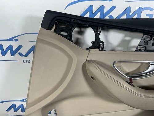 14-21 MERCEDES BENZ C350e W205 GENUINE FRONT RIGHT DOOR TRIM PANEL