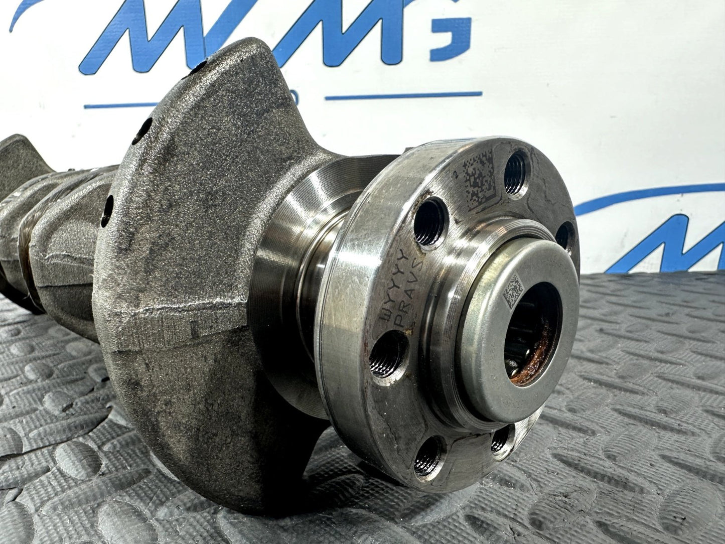 12-18 MERCEDES BENZ A CLASS A180 W176 1.5 OM607 DIESEL ENGINE CRANKSHAFT F22859