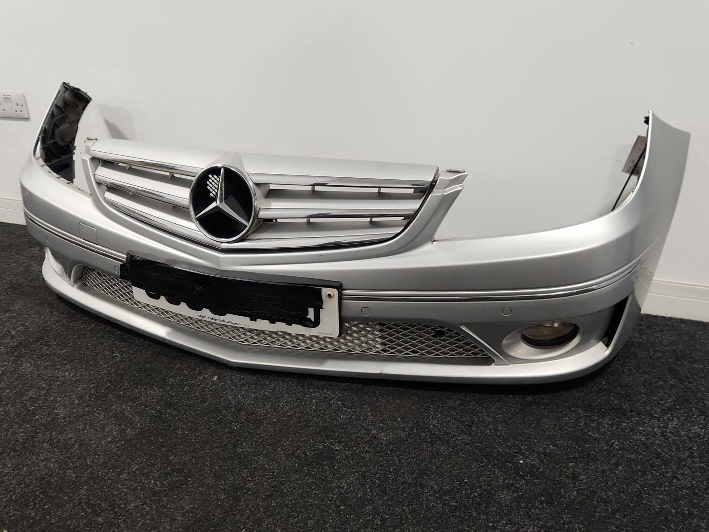Mercedes CLC-Class W203 Coupe Complete Front Bumper Iridium Silver Metallic 775