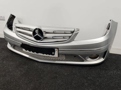 Mercedes CLC-Class W203 Coupe Complete Front Bumper Iridium Silver Metallic 775