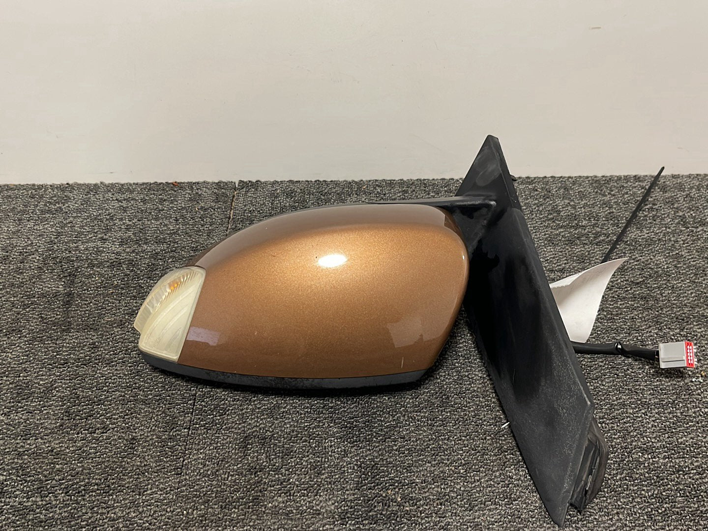 Ford C-Max MK2 (C344) MPV Front Left Door Wing Mirror in Brown Burnished Glow