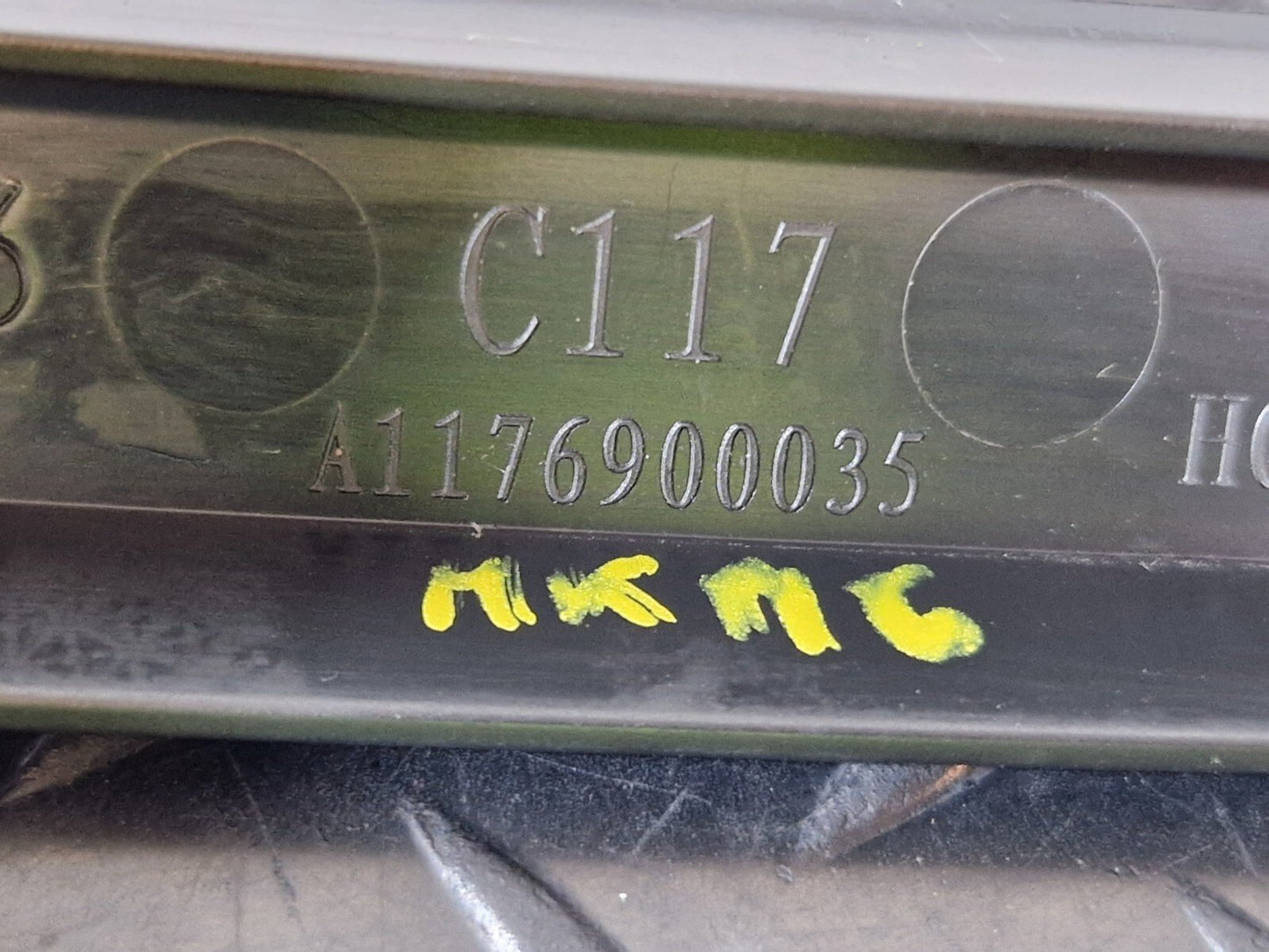 13-19 MERCEDES BENZ CLA C117 AMG INTERIOR REAR HEADLINER ROOF COVER A1176900035