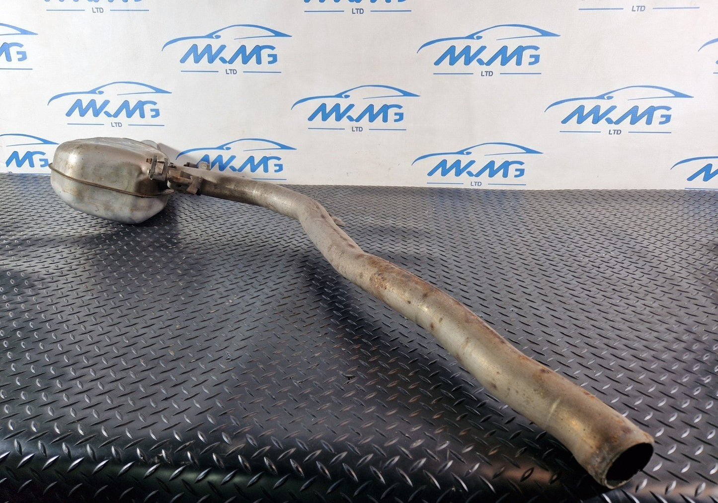 11-18 BMW 6 SERIES F13 GENUINE EXHAUST BACK BOX LEFT SIDE 7812394