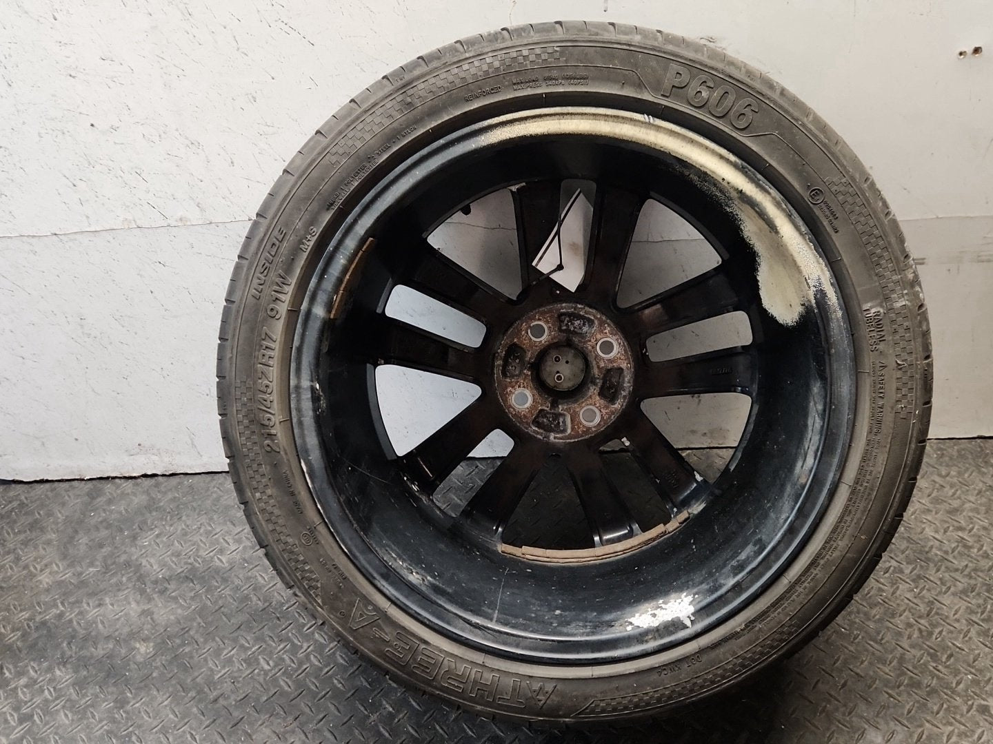 Vauxhall Corsa MK3 (D) (4400) 17" Alloy Wheel with Tyre 215/45/17 ~3mm 9272760