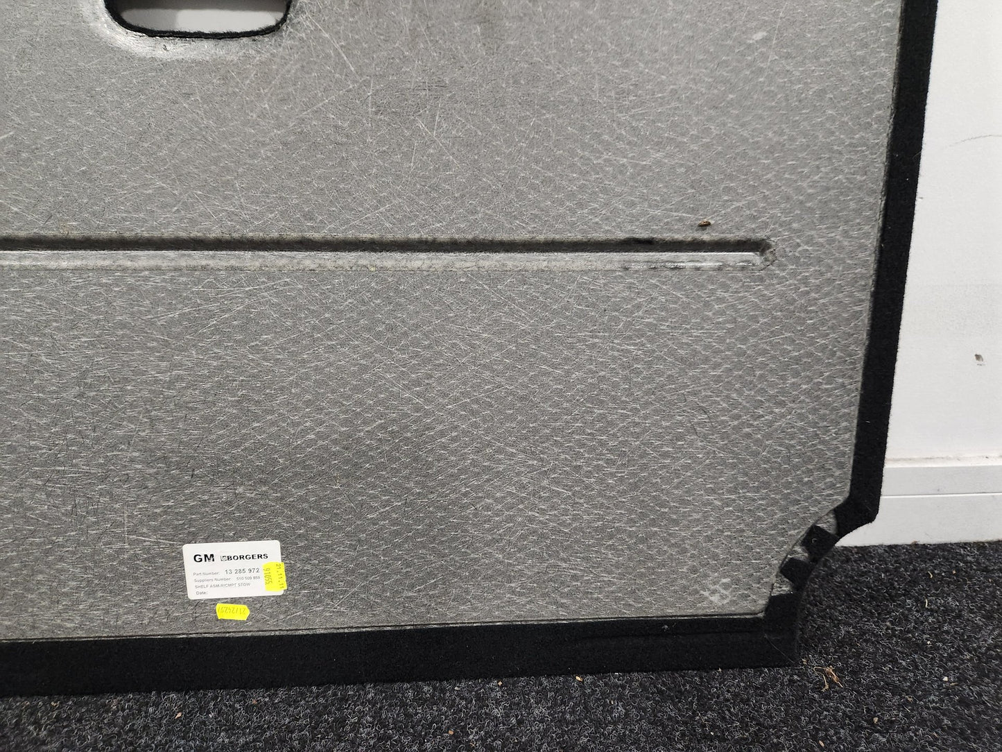 Vauxhall Meriva MK2 (B) (4470) MPV Genuine Rear Trunk Boot Liner 13285972