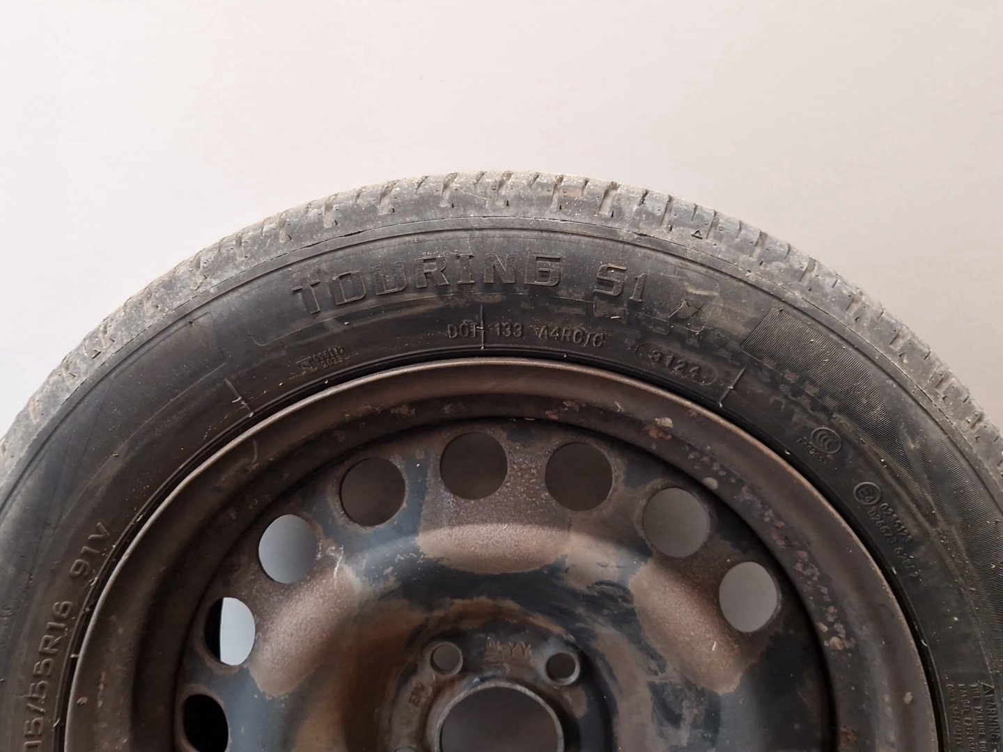 2011 Vauxhall Meriva MK2 (B) (4470) 16" Steel Wheel with Tyre 205/55/16 ~5mm
