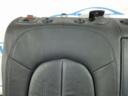 12-18 AUDI A6 C7 AVANT REAR O/S RIGHT SIDE BLACK LEATHER  SEAT BACKREST