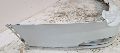 16-20 AUDI Q7 4M OEM REAR BUMPER COVER UPPER SECTION IN WHITE 0Q / C9A 4M0807511