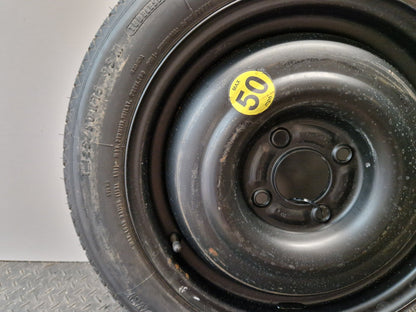 Ford Fiesta MK7 Hatchback 15" Spare Wheel with Tyre 125/80/15 ~4mm