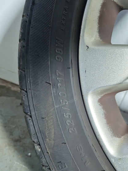 2013 Vauxhall Astra MK6 (J) (A3400) 17" Alloy Wheel with Tyre 225/50/17 ~5mm