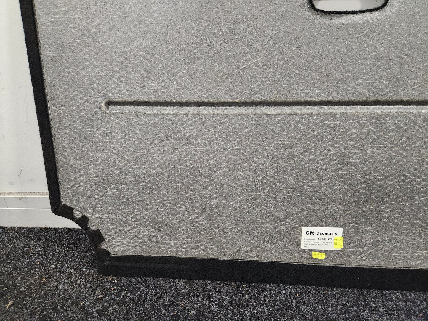 Vauxhall Meriva MK2 (B) (4470) MPV Genuine Rear Trunk Boot Liner 13285972