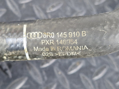12-17 AUDI Q5 8R GENUINE OEM WATER COOLANT PIPE HOSE LINE 8R0145910B