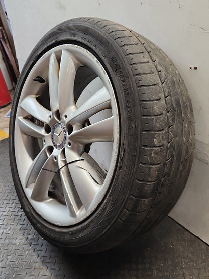 Mercedes CLK-Class C209 17" Alloy Wheel with Tyre 225/45/17 ~3mm A2094014102