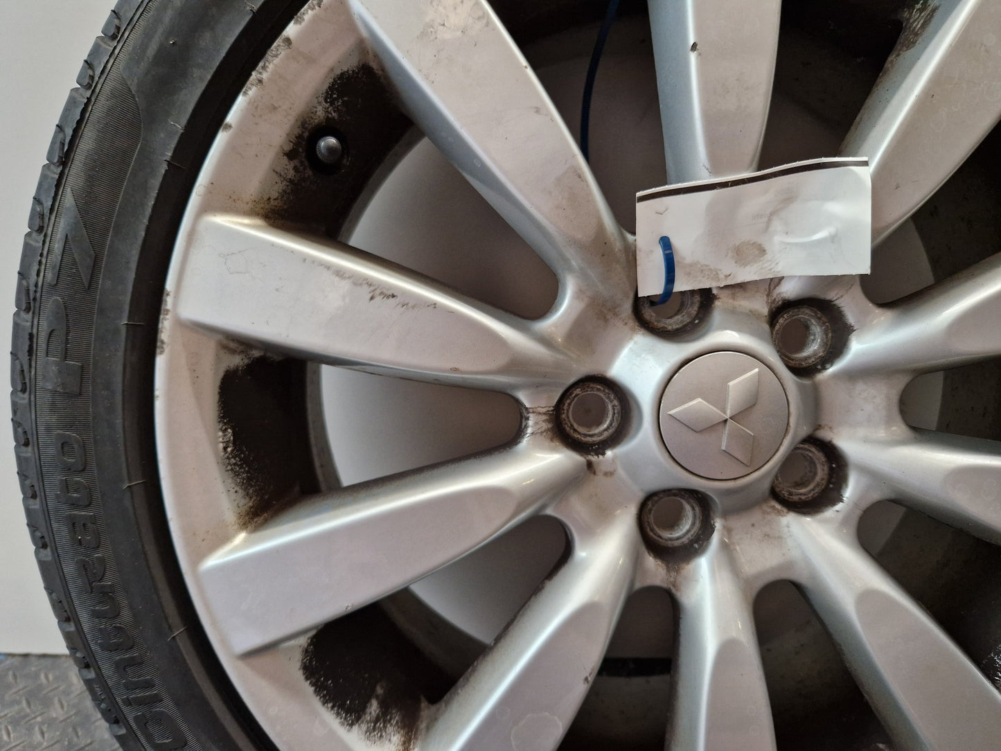 2009 Mitsubishi Lancer MK5 (CX8A) 18" Alloy Wheel with Tyre 215/45/18 ~4mm