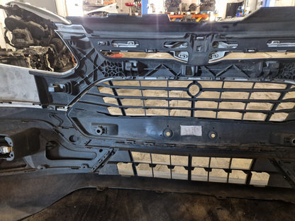 Ford Transit Custom MK8 (V362) Cargo Van Complete Front Bumper in Frozen White