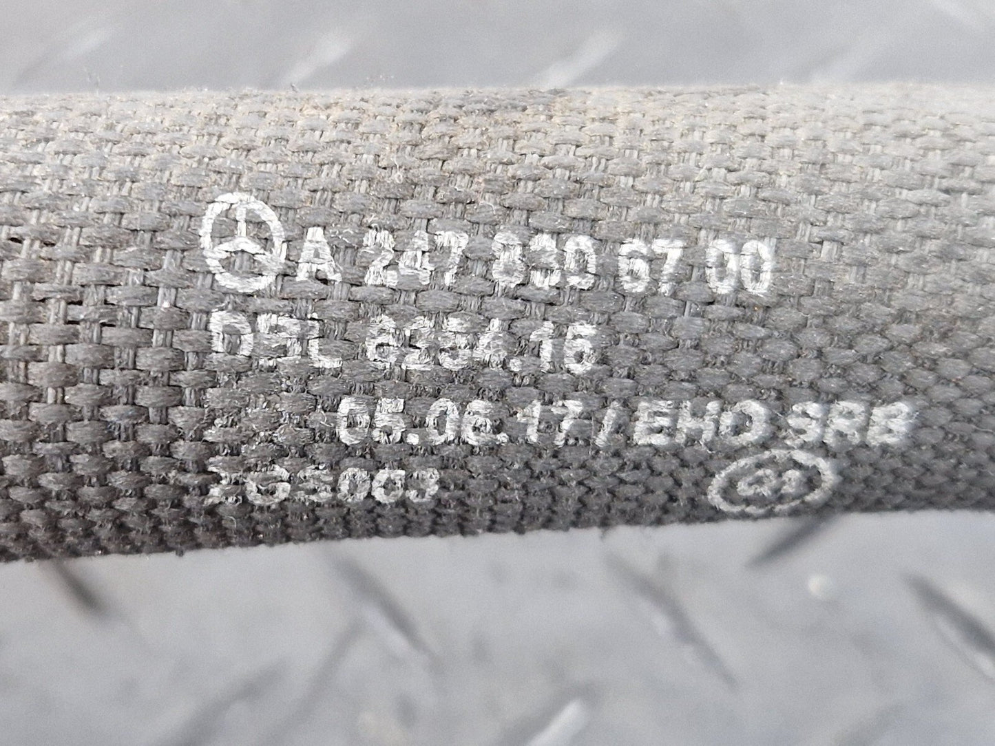 18-ON MERCEDES BENZ A CLASS W177 GENUINE OEM WATER COOLANT HOSE PIPE A2478306700