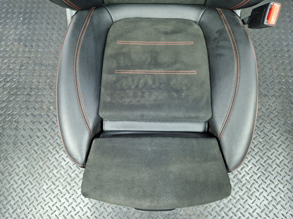 19-ON MERCEDES BENZ B CLASS W247 FRONT RIGHT O/S DRIVER HEATED HALF LEATHER SEAT