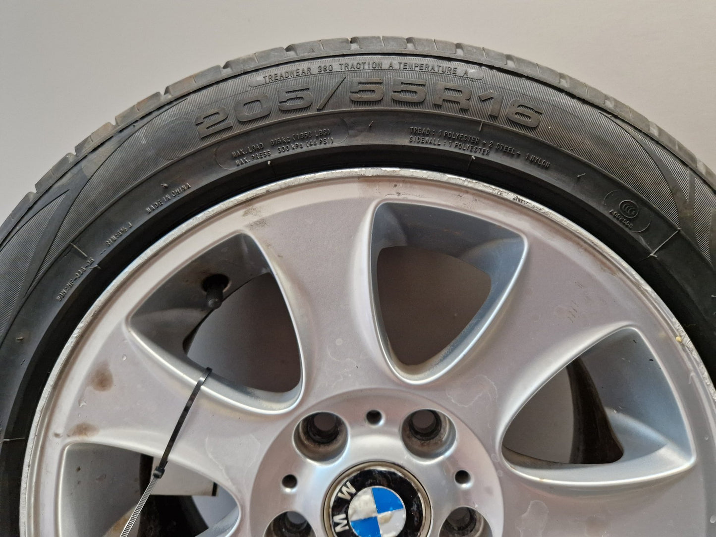BMW 120i E87 16" Alloy Wheel with Tyre 205/55/16 ~3mm